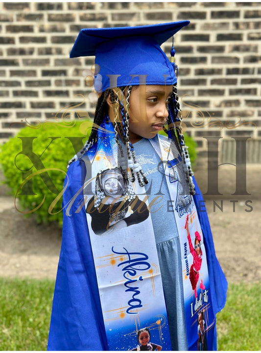 Custom Graduation Stole – Personalized for Any Grade, School, or Occasion